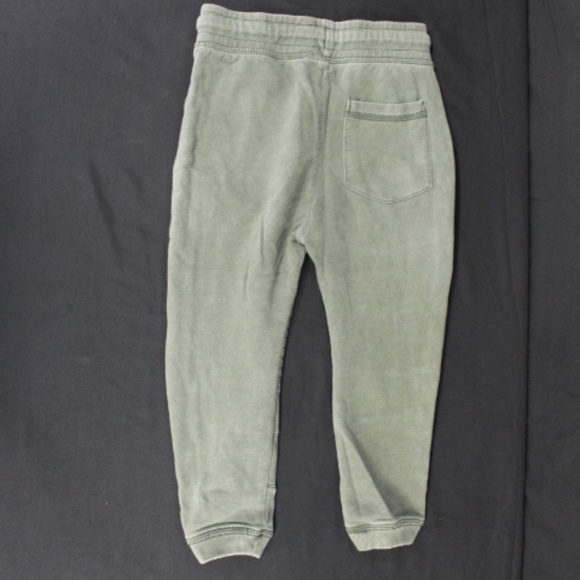 Green Moto Joggers with zipper pockets. - Picture 2 of 2
